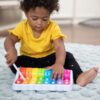 Fat Brain Toys Rock 'N Roller Piano - Musical Xylophone for Babies & Toddlers
