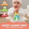 JOYIN Baby Car Keys Teether - Musical Sensory Toy with Lights & Sounds