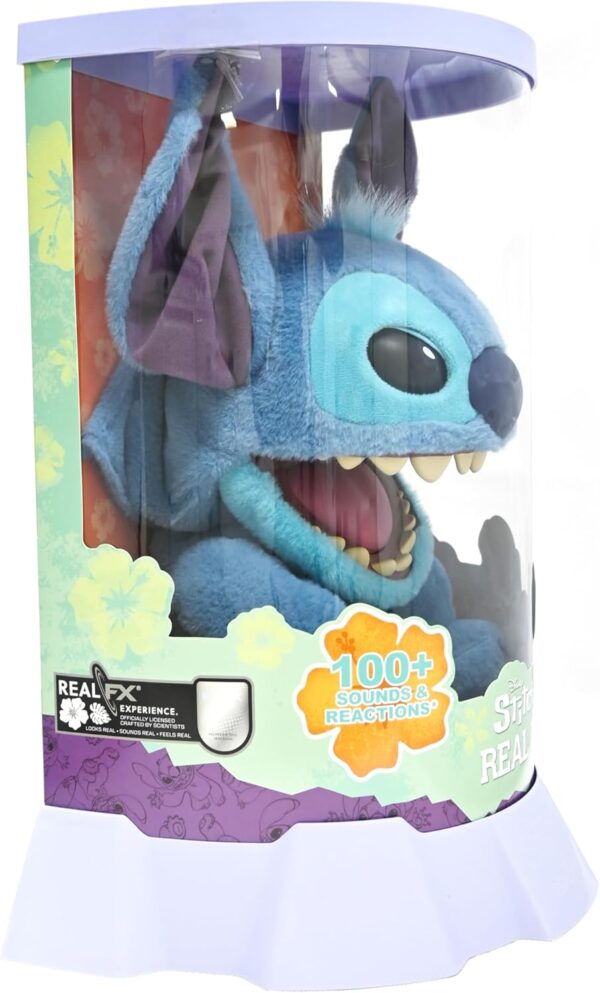 WOW! Stuff Disney Stitch Puppetronic Animatronic Toy - Interactive Puppet with 100+ Sounds & Actions | 18 Inches | Ages 6+