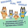 Bluey Family Figure Pack of 4 - Poseable Character Toys with Bluey, Bingo, Chilli & Bandit