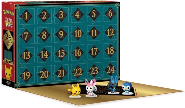 Funko Pop! Advent Calendar Pokemon3 Funko Pop! Pokemon Advent Calendar - 24 Mini Figures Christmas Countdown