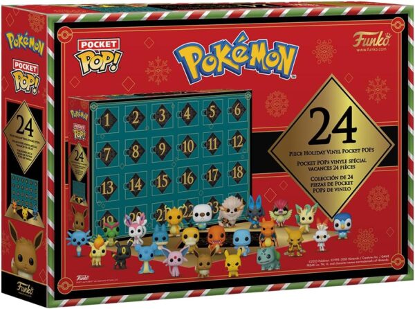 Funko Pop! Advent Calendar Pokemon4 Funko Pop! Pokemon Advent Calendar - 24 Mini Figures Christmas Countdown