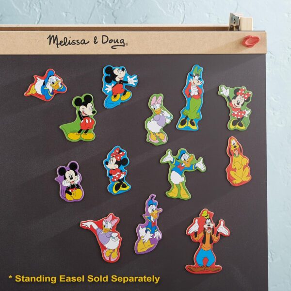 Melissa & Doug Disney Mickey Mouse Wooden Character Magnets (20 pcs)5 Melissa & Doug Disney Mickey Mouse Wooden Character Magnets - 20 Pieces - Educational Toddler Toy for Ages 2+