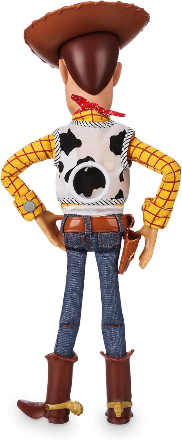 Disney Store Official Sheriff Woody Talking Action Figure from Toy Story4 Disney Store Official Sheriff Woody Talking Action Figure - 15" Interactive Toy Story Toy with Movie Phrases and Sounds