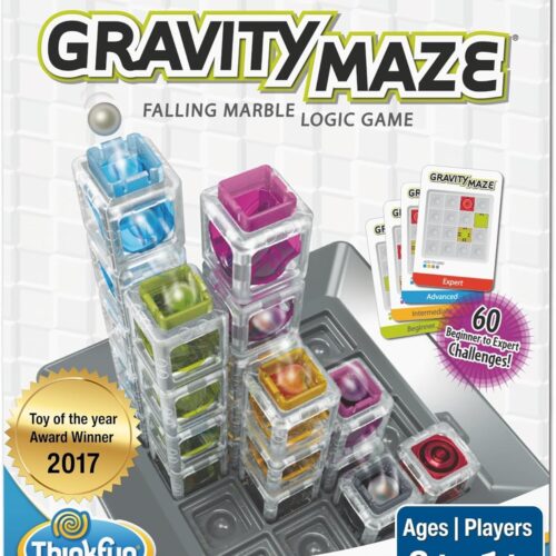 ThinkFun Gravity Maze - Falling Marble Logic Game1 ThinkFun Gravity Maze – STEM Marble Logic Game for Kids 8-12