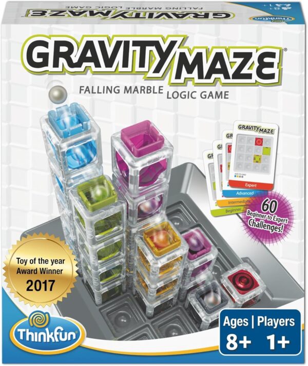ThinkFun Gravity Maze – STEM Marble Logic Game for Kids 8-12
