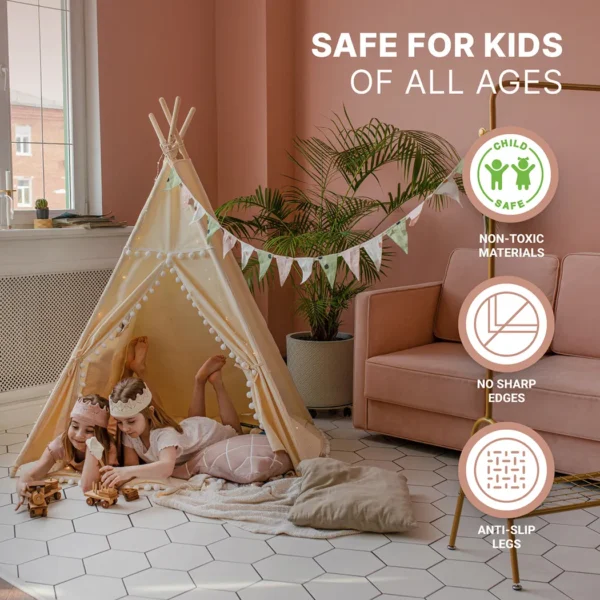 Kids Play Teepee Tent